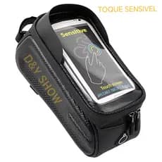 Bolsa Para Bike Bicicleta Celular Quadro Case a Prova D'agua