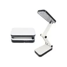 Luminária De Mesa Articulável Abajur 24 Leds Recarregável