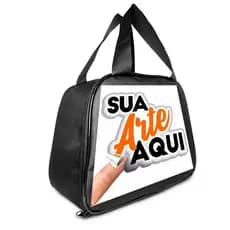Bolsa de Mão Com sua Arte Desejada Porta Objetos Com Alça