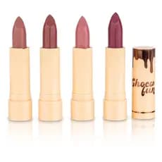 Batom Soft Matte Choco Fun Collection com Cheirinho de Chocolate NOVAS CORES Fenzza