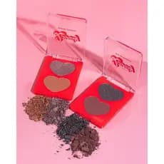 Duo de Sombras Matte + Cintilante e Alta Pigmentação  By Lovely FENZZA