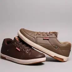 Kit 2 Tenis Sapatenis Menino Volta as Aulas 86i