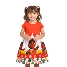 Vestido infantil temático de Moana Baby
