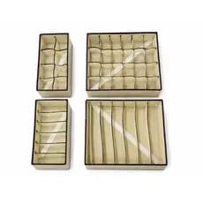 Kit Organizador Gaveta Divisores Multiuso Sortido Plastico Duravel Pratico