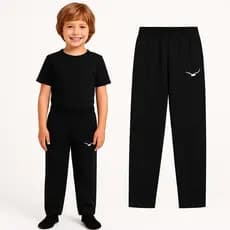Calça Infantil Chimpa Origin's 04 á 16 Calça de Criança Forrada Com Bolsos Ziper E Cordão
