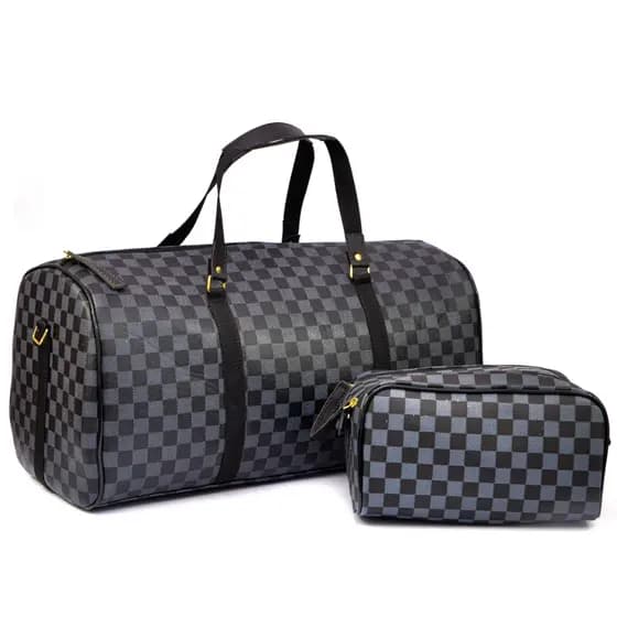 Kit Viagem Completo Bolsa de Mão e Necessaire Unissex