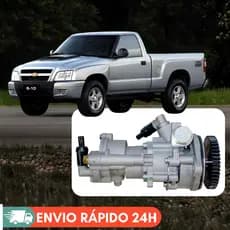 Bomba Direção Hidráulica Com Bomba Vácuo S10 Blazer T4 (motor 2.8)