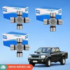 Kit 3 Cruzeta Cardan Nissan Frontier 2.8 Dianteira Traseira - Compatível