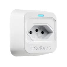 Tomada De Proteção Elétrica Bivolt Intelbras 10A EPS 301 Branco ou Preto