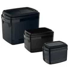 Caixa Térmica Cooler 5L, 12L ou 32L Preta Soprano Alça Reforçada Gelo Bebidas Lanches Praia Camping