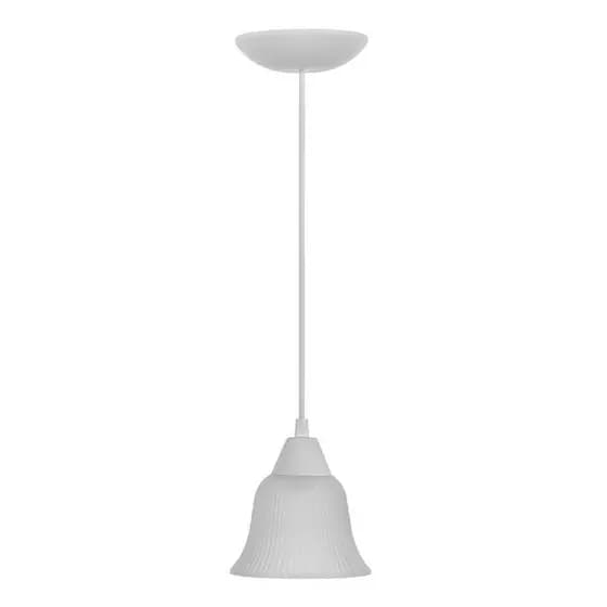 Kit 3 Pendente Sino Lustre Soquete E27 110v/220v 1 Lampada Luminária Sala Quarto Cozinha Banheiro