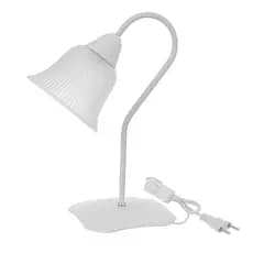 Abajur De Mesa Sino Luminária de Cabeceira Soquete E 27 Para 1 Lampada Branco Preto 110v/220v
