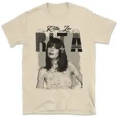 Camiseta Rita Lee Estampa Retrô Unissex Feminina Masculina Rock Brasil I Algodão dia dia Retro Musica