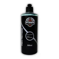 Pneu Pretinho Limpa Pneus Concentrado Gitanes Carro Moto Cor Preto