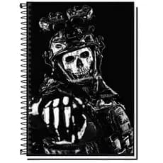 Caderno  Call of duty ghost Generations personalizado  | Capas Exclusivas | Capa Dura Resistente,  Escolar