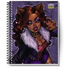 Caderno Monster High Edição Especial | Capa Dura Laminada | 96 a 320 Folhas | Modelo Universitário | Design Exclusivo