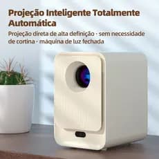 Projetor inteligente Ultra HD Home Theater 4k Projetor portátil Wifi Android