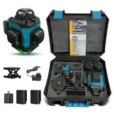 【GENAI】Laser 4D 16 Linhas Verdes Nível 360 ° Feixe De Vertical Horizontal Autonivelante