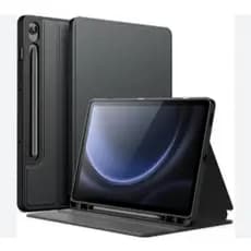 Capa protetora dobrável PRETO com teclado(com tecla Ç) para Samsung S9 + Mouse Bluetooth