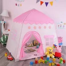 Barraca Infantil Dobrável Piquenique, Brinquedo Educativo com Piscina de Bolinhas ou Led Diversão Garantida Todo Dia
