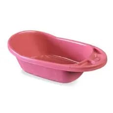 Banheira Plástica Infantil 32 Litros Rosa Reforçada Arqplast