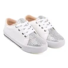 Tênis Adulto Feminino Star Glitter Casual Lançamento