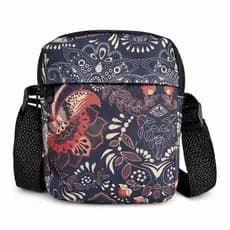 Bolsa Shoulder Bag Estampada Mandala Mini Bolsa Transversal Pequena Pochete