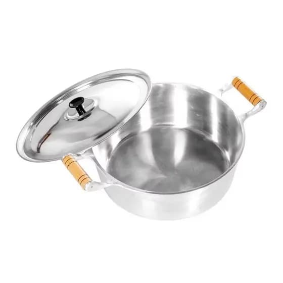 Panela Caçarola de Aluminio Batido Fundido
