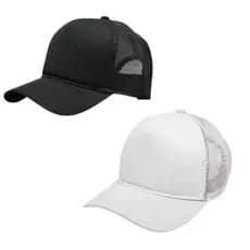 Kit 2 Boné Trucker Liso com Tela Você Escolhe a Cor