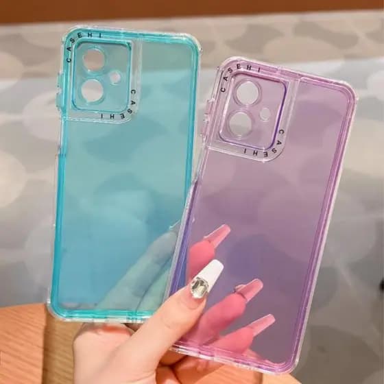 Capinha MOTO G56/G86/G05/G15/G35/G55/G75/G85/G04/G14/G24/G34/G54/G84 Transparente PC+TPU SPACE4