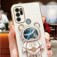 Capa Capinha de Celular Suporte Astronauta Brilho Samsung A03,A13,A23,A53,A73,A12,A22,A32,A52,A72