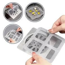 Kit Tela Protetor Ralos Adesivos Para Cabelo Anti Inseto