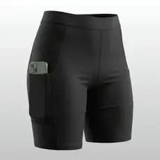 Bermuda Térmica COM BOLSO Unissex Segunda Pele Compressão Proteção Uv 50+ Anti Assaduras Esportes