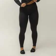 Calça Térmica Feminina Segunda Pele Esportiva com Compressão e Proteção Solar