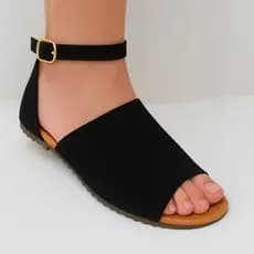 Sandália Feminina Rasteirinha Plana DUDA Super Fácil de Calçar Confortável na Moda pra Você.