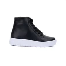 Tênis Infantil Feminino Cano Alto Plataforma Casual Blogueirinha Menina Fashion