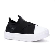 Tênis Infantil Feminino Slip On Calce Fácil Ultra Conforto Moderno Menina Fashion