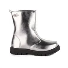 Bota Coturno Infantil Feminina Montaria Cano Médio Tratorada Menina Fashion