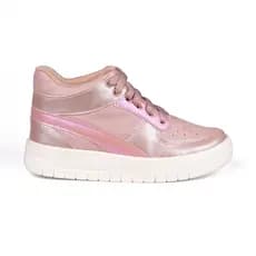 Tênis Infantil Feminino Brilho Casual Metalizado Menina Fashion