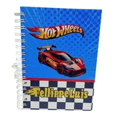 Agenda Personalizada Hot Wheels