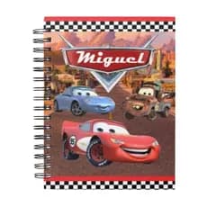Agenda Personalizada Carros com Nome – Volta às Aulas