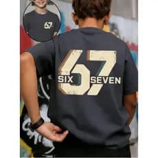 Camiseta Estampada 67 Six Seven Camisa Algodão