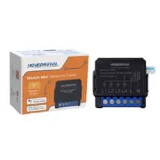 Interruptor Inteligente Mini Relé 4 Canais Zigbee Novadigital Tuya Alexa Google Automação Smartlife