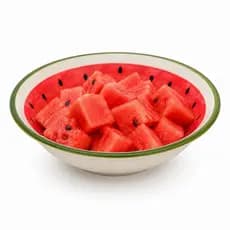 kit Bowl Melancia 13x7cm Cerâmica Lyor Tigela Decorativa para Frutas Cereais Sobremesas Frete Grátis