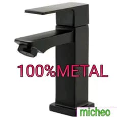 Torneira banheiro aco inox  lavabo cuba 1/2" bicas sofisticadas preta 11475B