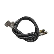 Engate Flexível Misturador Mangueira Aço Monocomando 50cm par AC12 DOAN