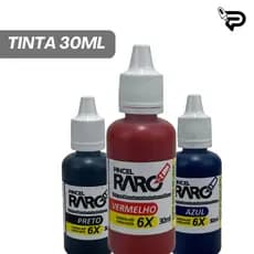 Kit 3 Tintas Para Marcador Quadro Branco 30ml Pincel Raro Cores Vivas Secagem Rápida Alto Rendimento Recarga Refil