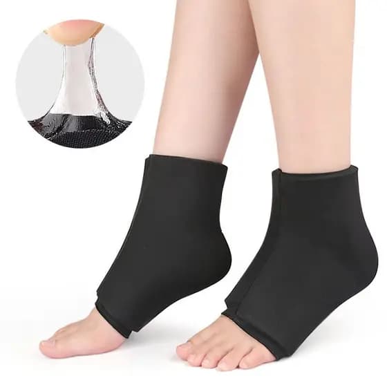 Protetor de tornozelo em gel sólido compressa quente bolsa de gelo gel esportivo tratamento para entorse