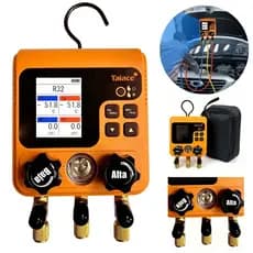Manifold Digital para Ar Condicionado, Refrigeração e Split Taiace