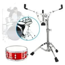 Estante De Caixa Para Bateria Acústica Pedestal Tripé Apoio、Suporte para bateria elevatória